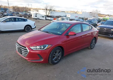 2017 Hyundai Elantra Se z USA, uszkodzony, nr VIN 5NPD84LF6HH017630